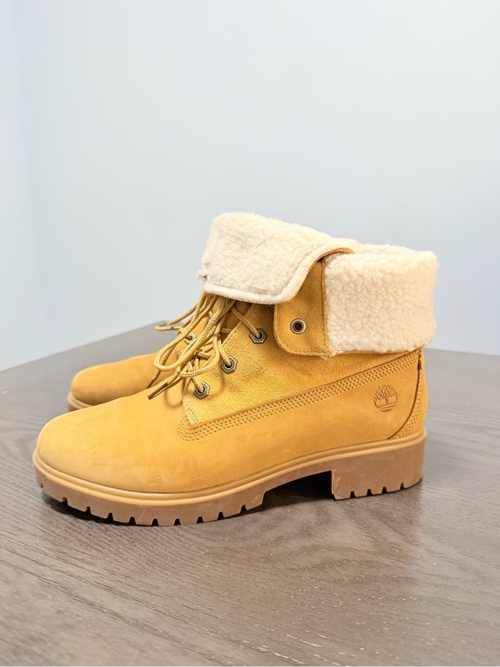 Timberland® Women’s Warm-Lined Waterproof Roll-Top Boot Size 9